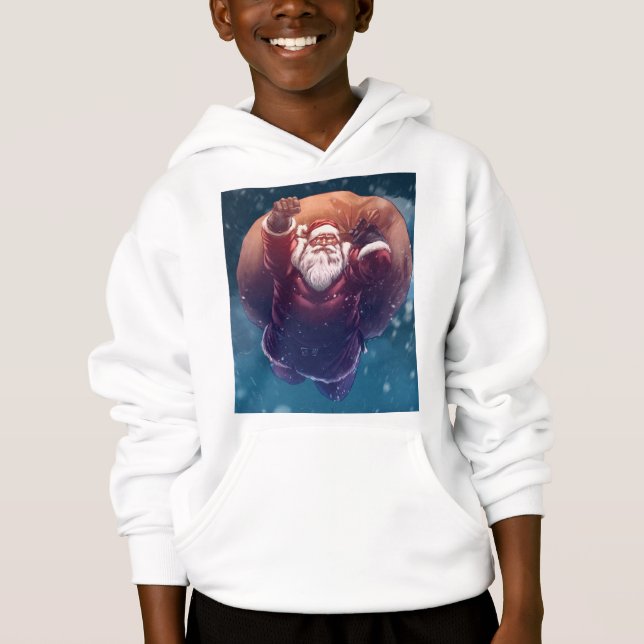Toppen Santa T Shirt (Framsida)