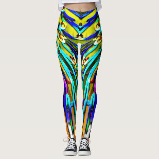 Toppen sätta en klocka på färger och dramatiskt leggings