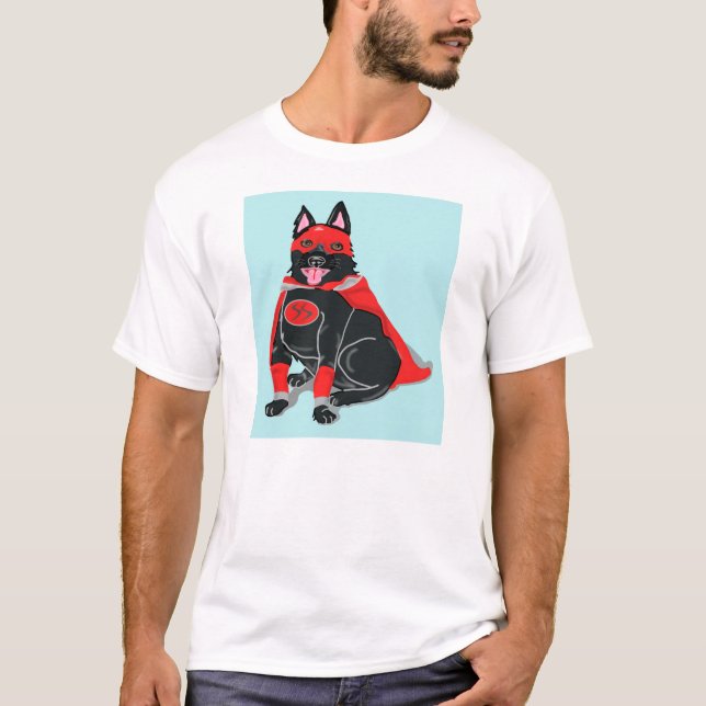 Toppen Schipperke T-shirt (Framsida)