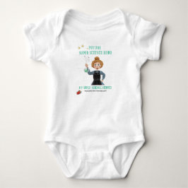 Toppen Science Baby Bodydress - Marie Curie T Shirt