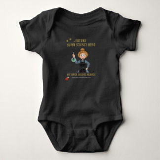 Toppen Science Baby Bodydress - Marie Curie T Shirt