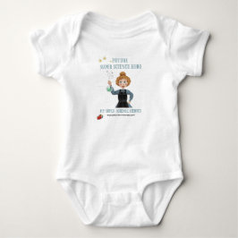 Toppen Science Baby Bodydress - Marie Curie T Shirt