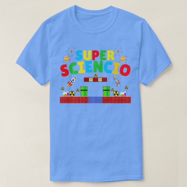 Toppen Sciencio Läkare om kemi fysik T Shirt (Design framsida)