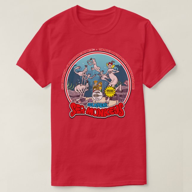 Toppen Sea Monkey T Shirt (Design framsida)