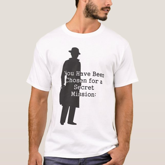 Toppen Secret Spy Uppdrag.. Tee (Framsida)