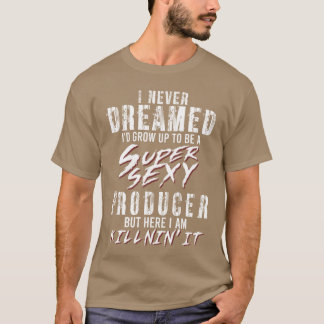 Toppen Sey Producer Gift Movie Maker-gåva T Shirt
