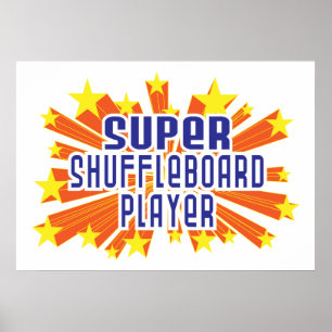 Toppen Shuffleboardspelare Poster