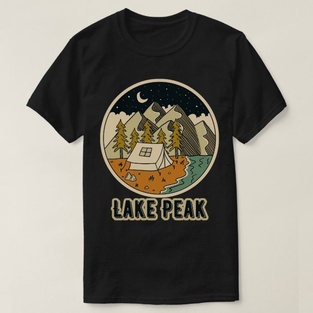Toppen sjö t shirt (Design framsida)