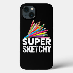 Toppen Sketchy I Teckning Artist Föredragande Sket