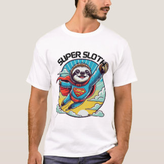 Toppen Sloth - Funny och Adsible Sloth Design T Shirt