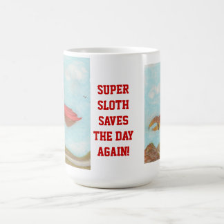 Toppen Sloth räddar dagen igen! Kaffemugg