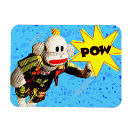 Toppen SockMonkey Hero Magnet
