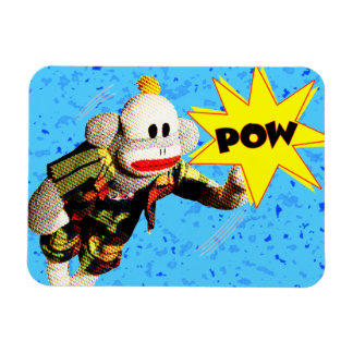 Toppen SockMonkey Hero Magnet