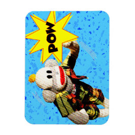 Toppen SockMonkey Hero Magnet