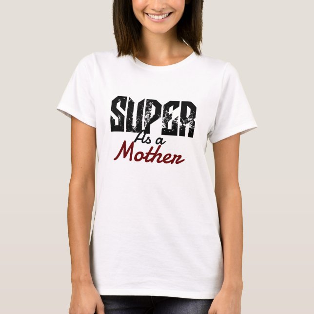 toppen som mamma i mamma mor t shirt (Framsida)