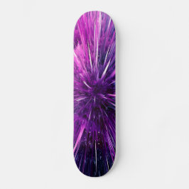 Toppen-soniskt - strålande lila skateboard bräda 19,5 cm