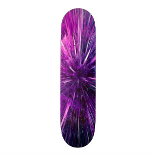 Toppen-soniskt - underbar lila mini skateboard bräda 18,5 cm