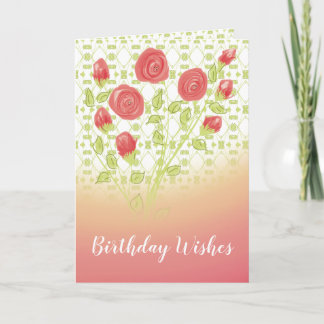 Toppen Söt Birthday Hälsning Kort