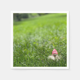 Toppen söt Garden Gnome Cocktail Napkins Pappersservett