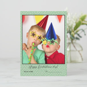 Toppen Söt Photo Valentines dagskort Julkort