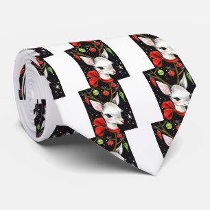 Toppen söt vintagerenjul slips