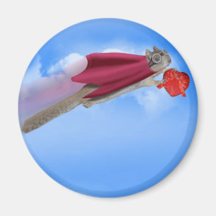 Toppen Squirrel Valentine Candy Magnet