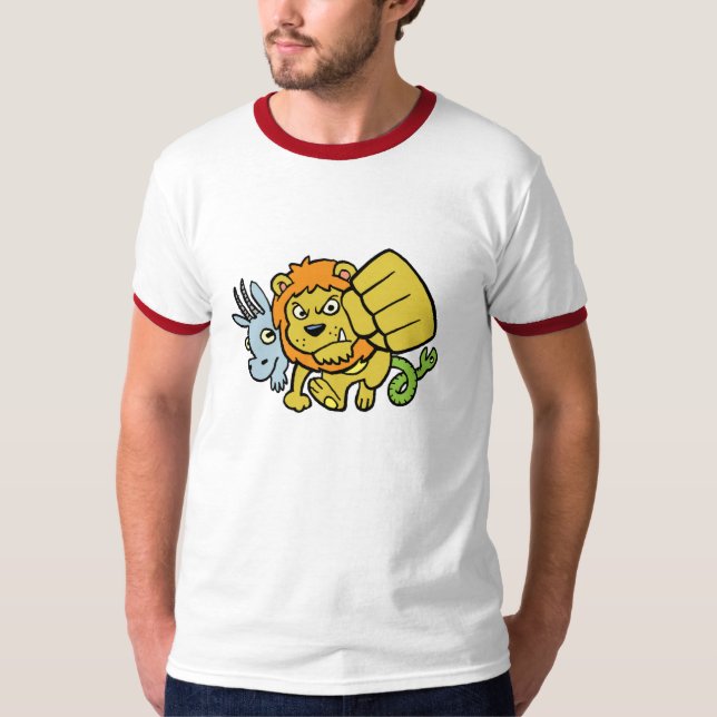 Toppen stansmaskinmaskot T Tröja (Framsida)