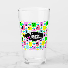 TOPPEN STAR GYMNAST GIRL DESIGN GLASKOPP