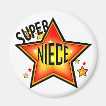 Toppen Star Niece Funny Magnet