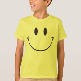 Toppen stor leendeemoji tee shirt