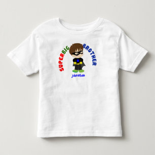 Toppen storebroder garanterar eget namn tee shirt