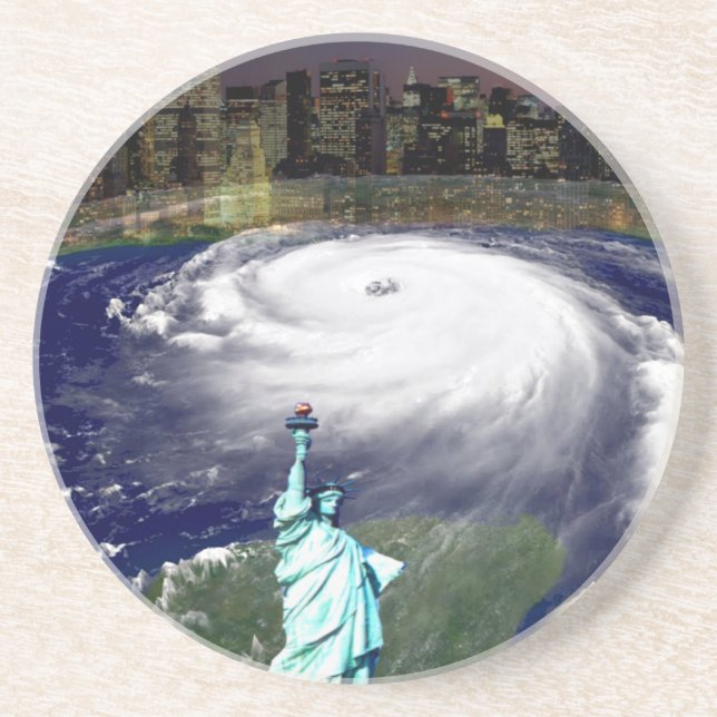 Toppen Storm Sandy 2012,Öga av stormen_ Underlägg (Framsidan)