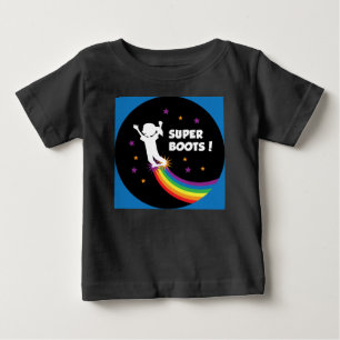 Toppen stövlar småbarn t shirt