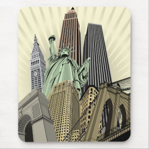 Toppen Stylized Cityscape NYC Musmatta