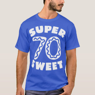 Toppen Sweet 70 Birthday Icing 2 T Shirt