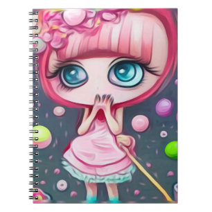 Toppen Sweet Candy Doll Anteckningsbok