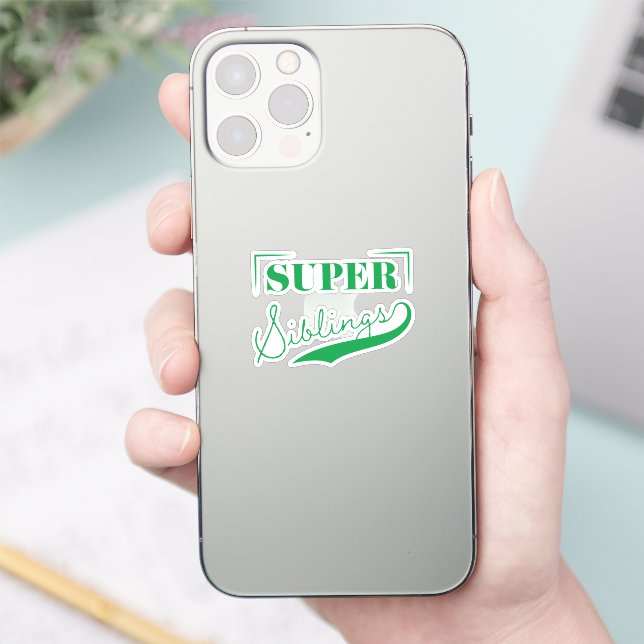 Toppen Syskon Klistermärken (Telefon)