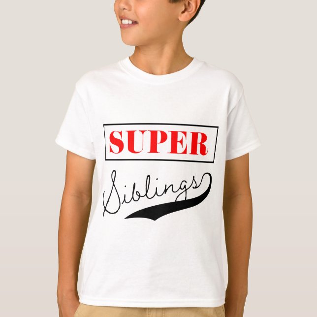 Toppen Syskon T Shirt (Framsida)