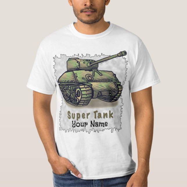 Toppen t-shirt för Tank (Framsida)