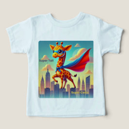 Toppen Tall, Toppen Lugn - Giraffe Hero T Shirt
