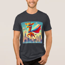 Toppen Tall, Toppen Lugn - Giraffe Hero T Shirt
