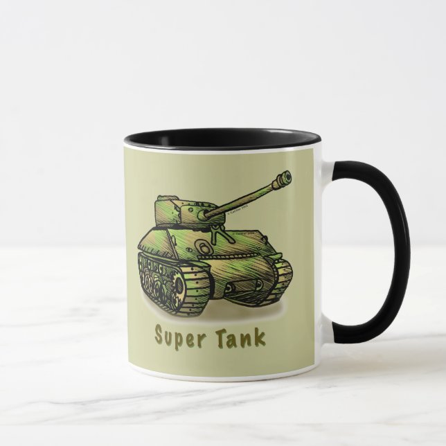 Toppen Tank mugg (Höger)