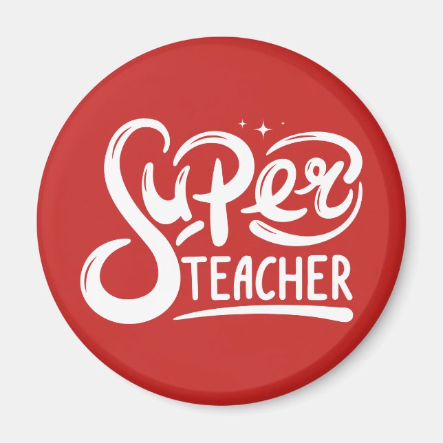 Toppen Teacher Magnet (Framsidan)