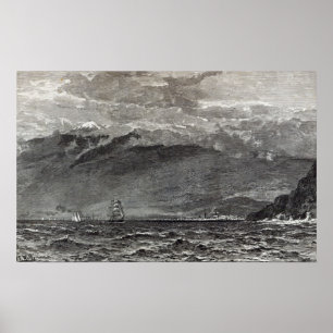 Toppen Teneriffe, Sante Cruz Poster