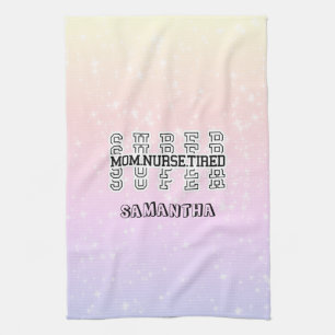 Toppen Toppen Mamma, Nurse, Tired Kökshandduk