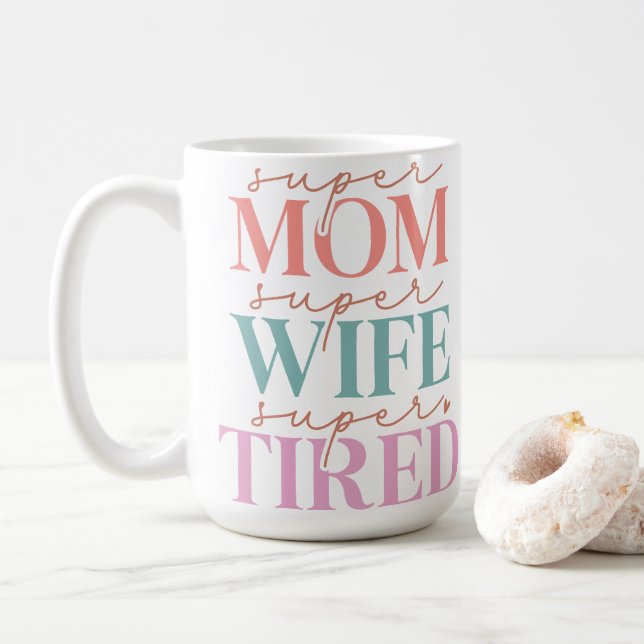 Toppen Toppen Toppen, uttorkad Kaffemugg (Med munk)