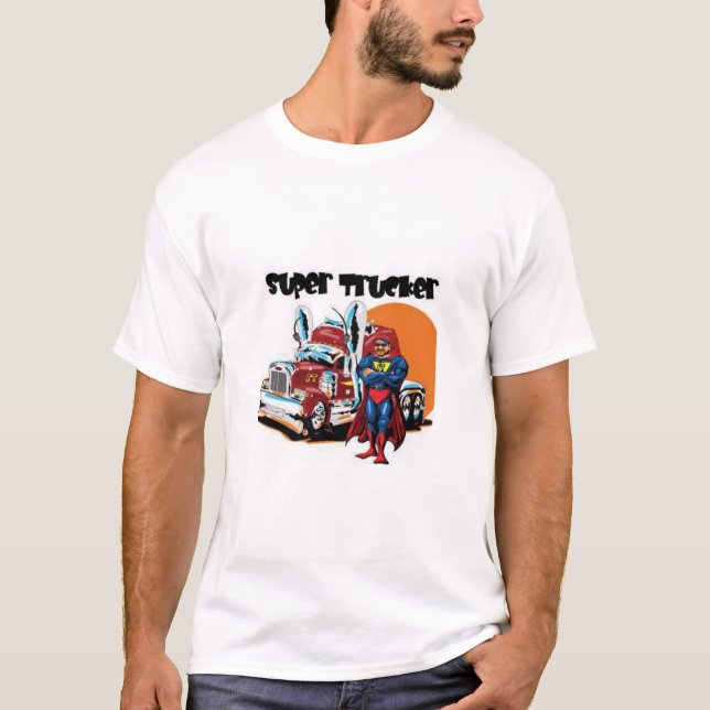 Toppen Trucker T-shirt (Framsida)