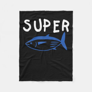 Toppen Tuna Fish Army Funny Kpop Music Gifts Manar Fleecefilt