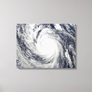Toppen Typhoon Lupit Canvastryck