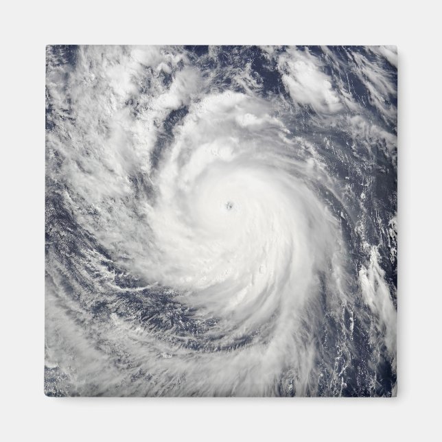 Toppen Typhoon Lupit Magnet (Framsidan)